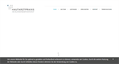 Desktop Screenshot of hautarztpraxis-blankenese.de